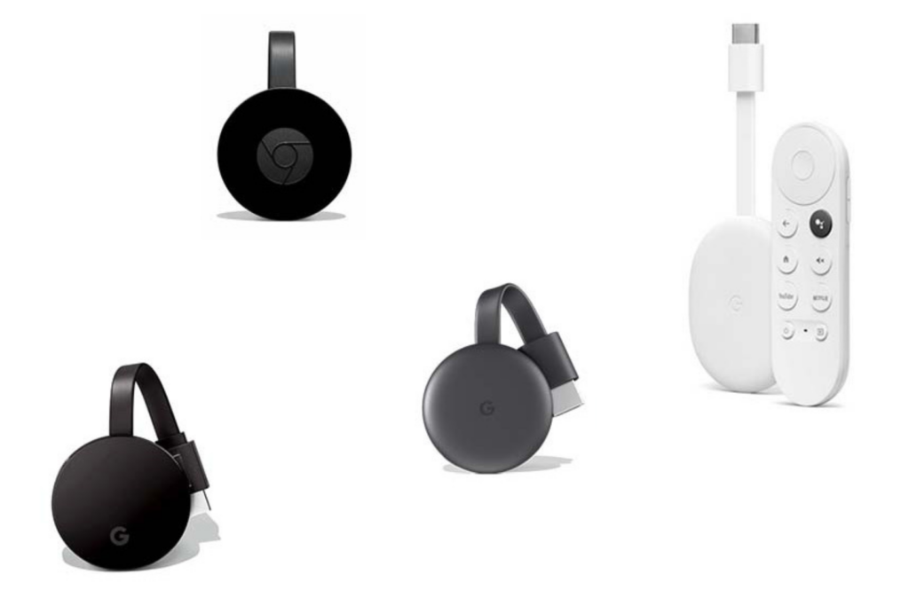 Chromecast-Modelle